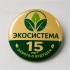 Значки на металлической основе с заливкой прозрачной смолой, изготовленные на заказ в Волгограде